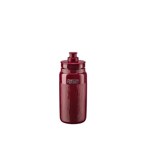 Image of ELITE Fly Tex Water Bottle Amaranth – Insulated Cycling Bottle with Thermal Protection – Lightweight & BPA-Free – 550ml – For Road Bike, MTB & Gravel Cycling