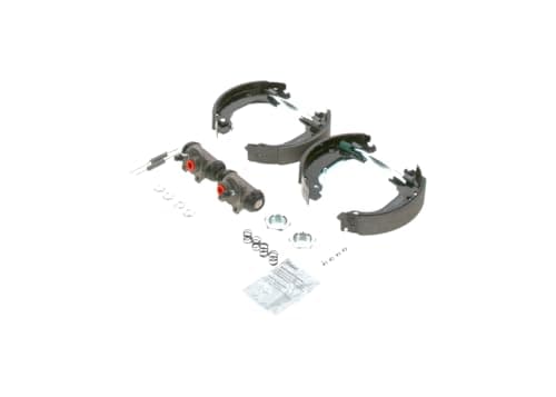 Image of Bosch KS028 Kit Super Pro - Rear Drum Brake Kit - 1 Pre-assembled Set