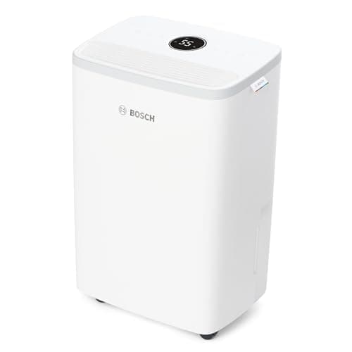 Image of Bosch Dry 2000 Dehumidifier - Easy Efficient Quiet For Your Home & Bedroom - For Rooms up to 24 m² - Quick Drying for Your Laundry