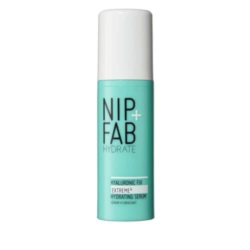 Image of Nip + Fab Hyaluronic Acid Fix Extreme 4 2% Face Serum, Lightweight, Non-Greasy Anti-Aging Hydrating Moisturizing for Fine Lines and Wrinkles, Skin-Plumping Skin Care, Smoothing