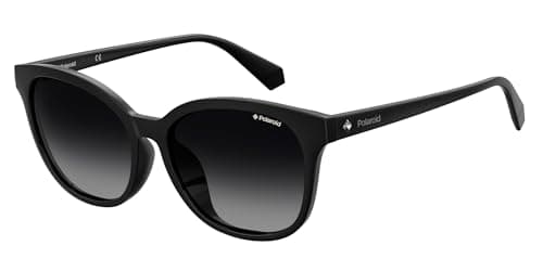 Image of Polaroid Pld 4089/f/s 807/WJ BLACK Sunglasses Women's Polycarbonate, Standard, 55