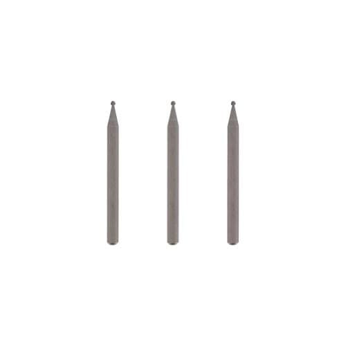 Image of Dremel 106 Engraving Cutting Bit Multipack - 3x Ball-shaped Engraving Cutter with 1.6mm Working Diameter