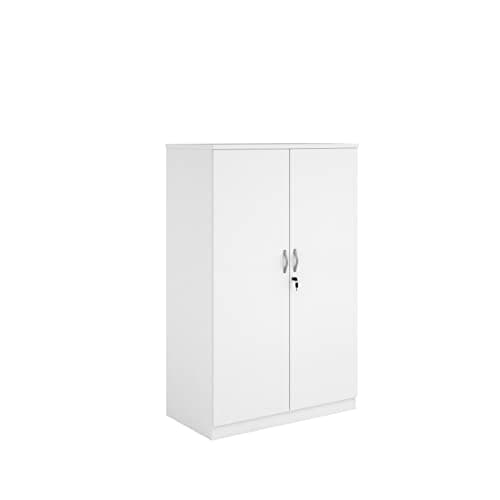 Image of Mr Office Systems double door cupboard - 1600mm high, White