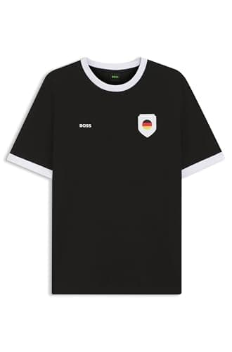 Image of BOSS Men's Ts_bb BC Lux Tee T-Shirt, Black 002, XL