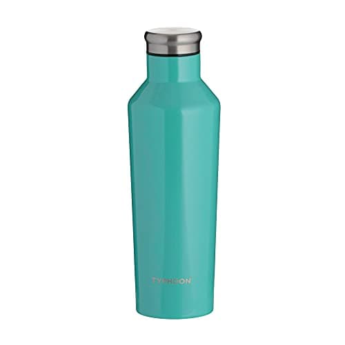 Image of Typhoon Pure Steel Water Bottle | Double Walled | Leak-Proof and Condensation-Free | Insulated Reusable Bottle with Wide Neck | Keeps Cold for 24 Hours, Hot for 12 Hours, 500 ml