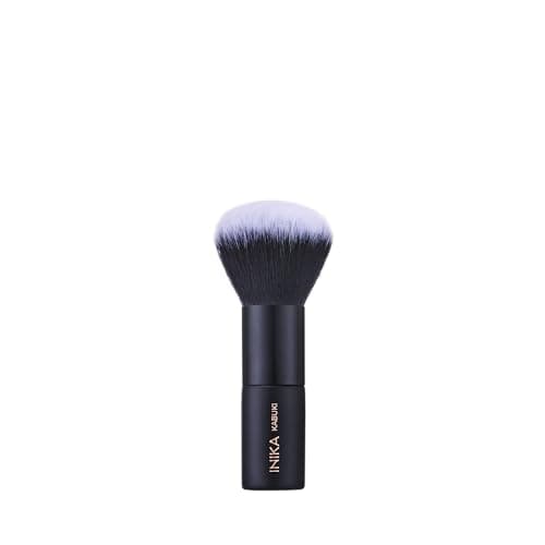 Image of INIKA Organic Kabuki Brush | Face Makeup Foundation Brush for Powders and Liquids. Professional Design, Vegan and Cruelty Free, Sustainable Design.