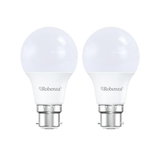 Image of Robenza LED GLS Light Bulb B22, 15W (100W Equivalent), 1521 Lumens, 6500K Bright Daylight, Large Bayonet Cap Energy Saving A60 Standard BC Ceiling Lighting Bulb, Non-Dimmable, Pack of 2