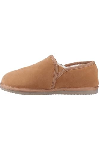Image of Hush Puppies Male Aryan Slipper, Tan, 9