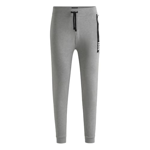 Image of BOSS Men's Authentic Pants 10269562 02 Loungewear, 33Medium Grey, M