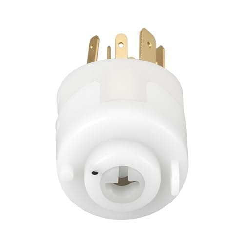 Image of eMagTech 6Pin Ignition Switch 8190400500 111905865K Compatible with Porsche 914 1969-1976 Compatible with VW Beetle 1969-1979