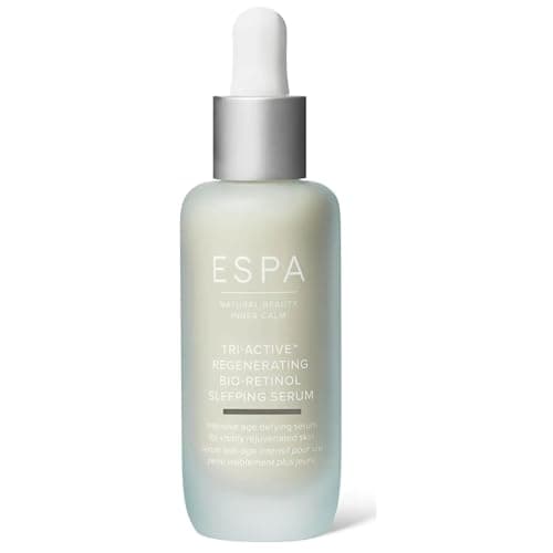 Image of ESPA Tri-Active Regenerating Bio-Retinol Sleeping Serum 30ml | Age-Defying Night Serum for Fine Lines, Wrinkles & Brightening | Gentle on Sensitive Skin | Natural Retinol Alternative