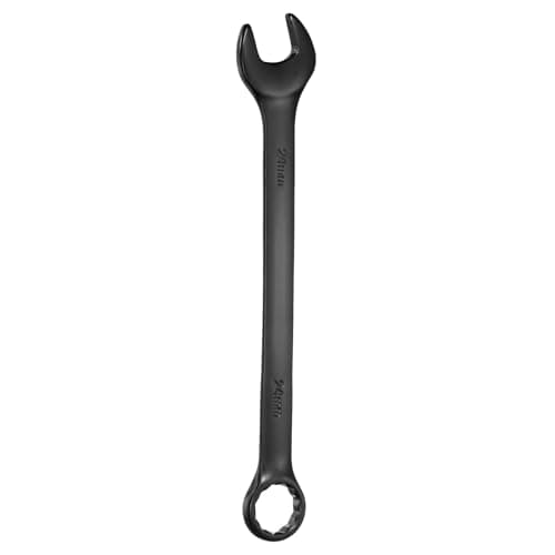Image of sourcing map Metric Combination Wrench 24mm 12-Point Box & Open End Double Ended Wrenches Spanners Tools for Household Automotive Machinery DIY Repair, Black
