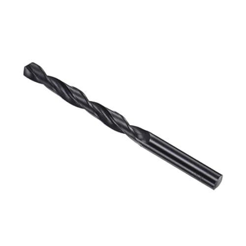 Image of CoCud 6542 High Speed Steel Twist Drill Bits, 9.8mm Diameter 133mm Length, Black Oxide Straight Twist Jobber Drill Bit - (Applications: for Metal Woodwork Plastic Aluminum)