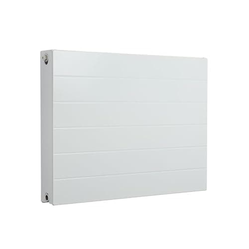Image of Milano Alora White Type 22 Horizontal Double Panel Convector Radiator - 600mm x 800mm