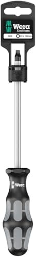 Image of Wera 05100072001 1 x 3 x 150 mm 368 SB Screwdriver for Square Socket Head - Silver