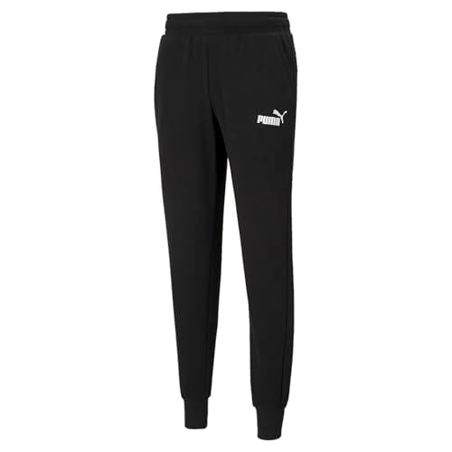 Image of PUMA Men's Logo Tr Cl pantalon lifestyle, Puma Black, S UK