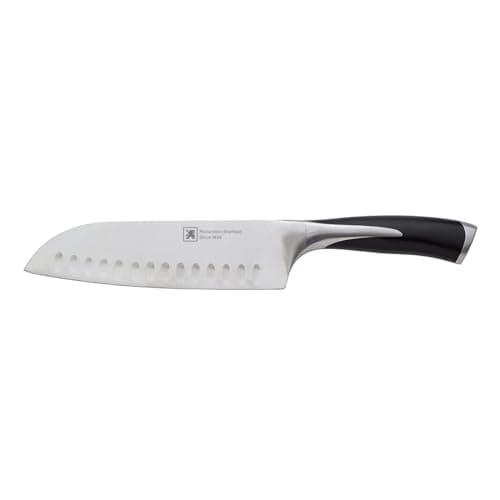 Image of Richardson Sheffield 17.5 cm Kyu Santoku Knife, Black/silver
