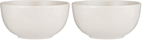 Image of Price & Kensington Woodland Bowl 15.5cm Microwave and Dishwasher Safe Novelty Style Made from Stoneware Stylish Dinnerware (Pack of 2)