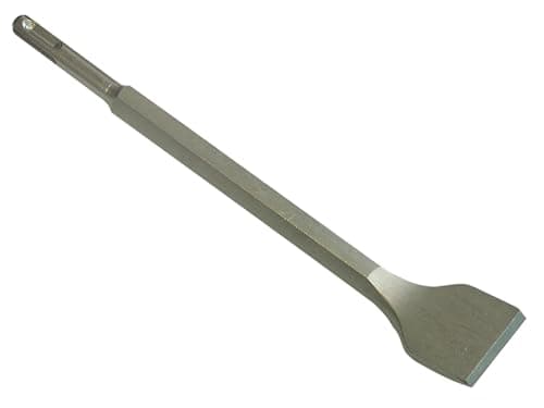 Image of Faithfull FAISDSCB134C Chisel Bit Angled 250 x 40 mm SDS-Plus for Use on Bricks, Concrete, Marble and Hard Stone