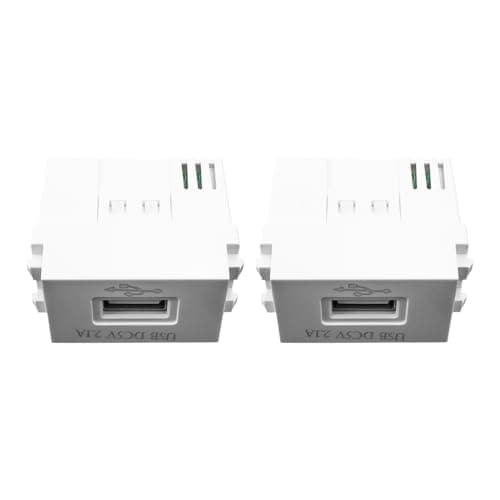 Image of Nicear 2 PCS USB Power Module 128 Type 220V Socket To 5V Transformer USB Interface Adapter Switch Module 2 1A Mobile Phone Charging Panel
