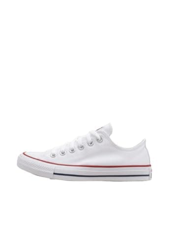 Image of Optical White Converse Low Tops size 6 UK
