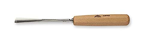 Image of Stubai 550608 Type 6 Long/Polished Wood Carving Chisel, Grey/Beige, 8 mm