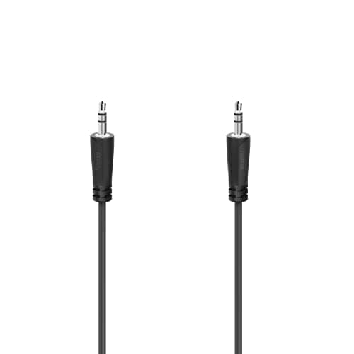 Image of Hama Audio Cable 3.5mm Jack Male to 3.5mm Jack Male Stereo 0.5m