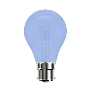 Image of Crompton 60W GLS (BC/B22) Household Lightbulb - Blue