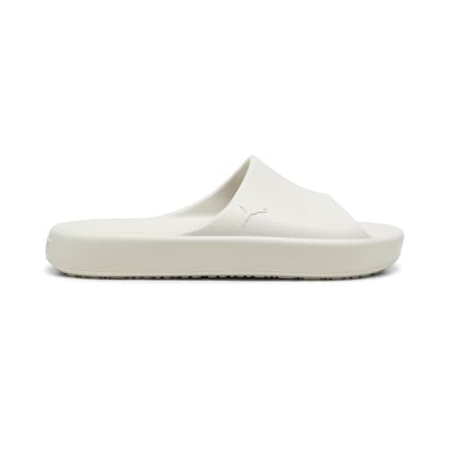Image of PUMA Men's Shibui Cat Slide Sandals, Light Sand, 10, Grey, 4 UK