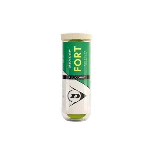 Image of DUNLOP Fort All Court TS tennis ball - for sand, hard court and grass (3 balls)