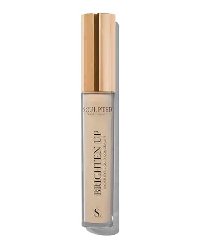 Image of Brighten Up Under Eye Concealer from Sculpted by Aimee (Vanilla) - 5ml Light Coverage Mineral Liquid Makeup Concealer for Hydrating Delicate Skin & Dark Circles with Niacinamide and Hyaluronic Acid