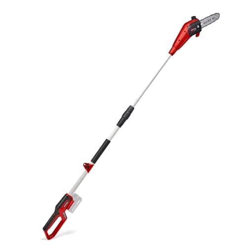 Image of Einhell Cordless Pole Saw 18V Power X-Change, Telescopic Long Reach Pruner For Branch Cutting And Tree Trimming, Pole Mounted Mini Chainsaw, Without Battery GE-LC 18 Li T Solo