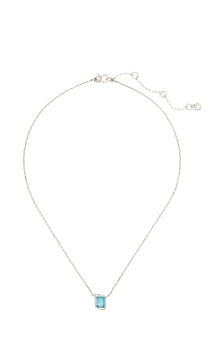 Image of Kate Spade New York MOLTEN GLASS Pendant, Blue/Silver