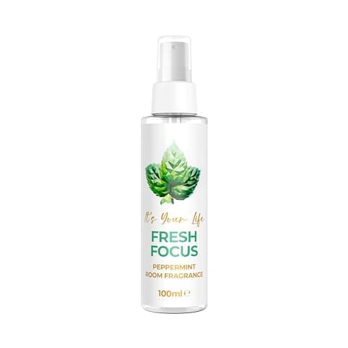 Image of Peppermint Room Spray - Natural Air Freshener and Fragrance That Provides Focus - Luxury Scent for Perfect Room Ambiance
