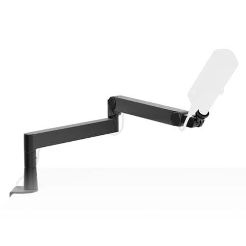 Image of Elgato Wave Mic Arm Pro - 360° Rotatable Low Profile Gas Spring Microphone Arm, Works Mics/Shure SM7B/HyperX QuadCast/Rode/Blue Yeti & more – For Broadcasting/Podcasting/Streaming