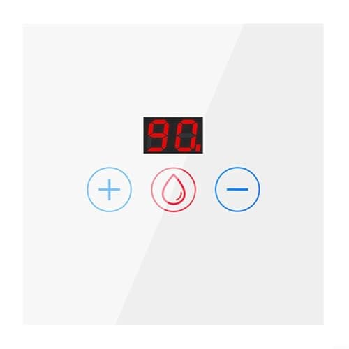 Image of CYRENT 20A WiFi Wireless Timer Switch for Immersion Water Heater Touch Panel Remote Voice Control(white)