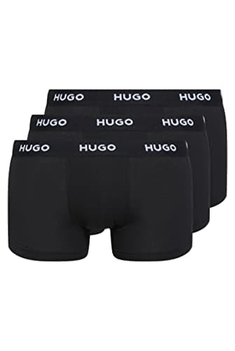 Image of Hugo Men's Trunk Triplet Pack Boxer Shorts, New-Black1, XL (Pack of 3)