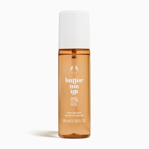 Image of The Body Shop Butter Me Up Fragrance Mist (1x 100ml), Women’s Body Mist with Popcorn, Vanilla, Coconut & Praline, Sweet & Cosy Perfume Spray for Everyday Wear