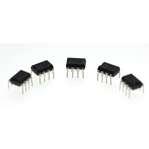 Image of FamilyMall LM386N 1W 8-DIP IC Audio Power Amplifier, Package of 5