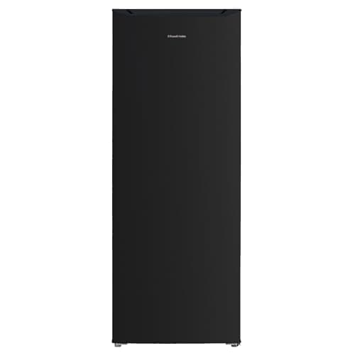 Image of Russell Hobbs Freestanding Upright Freezer Black 168 Litre with 5 Drawers, 143 cm Tall & 55 cm Wide, Adjustable Thermostat & 40 Decibel Noise Level, 2 Year Guarantee RH143FZ552E1B