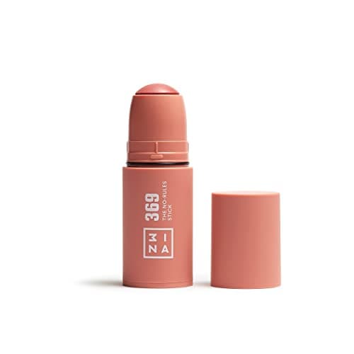 Image of 3INA MAKEUP - The No - Rules Stick 369 - Brown pink Blush Stick Matte for Sensitive Eyes Lips & Cheeks with Hyaluronic Acid - Cream Blush for a Natural Finish - Vegan - Cruelty Free