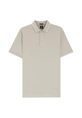Image of BOSS Men's Polo Shirt, Open Grey 070, XXL