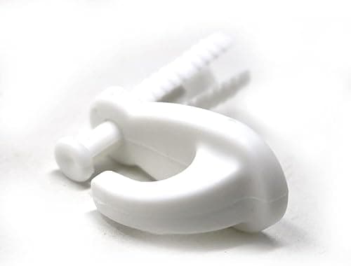 Image of fiXte Knock in Hooks Hangers for Cavity Walls and Hollow Doors Plastic White (Pack of 8)