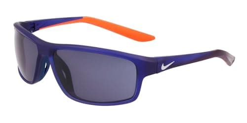 Image of NIKE Sunglasses RABID 22 N IU4880X - Sport wrap, 62mm Lens, MATTE BLUE VOID/BLUE/Eye