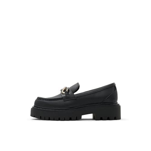 Image of Aldo Women's Brixtonn Loafer, Black, 9.5 UK
