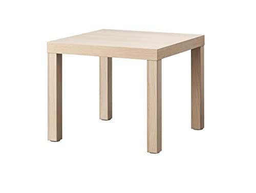Image of Ikea LACK Side table, 55x55 cm, [White stained oak effect]