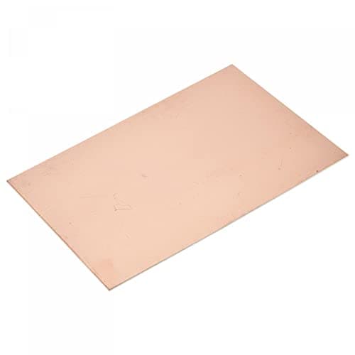 Image of sourcing map PCB Copper Clad Board Laminate 200mm x 150mm x 2mm FR4 Glass Fiber Double-Sided for Circuit Projects