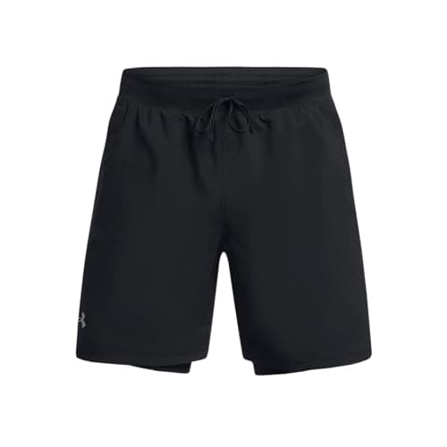 Image of Under Armour Men's Launch 7'' 2-in-1 Short Pants Black