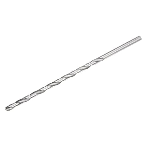 Image of sourcing map 9.5mm Twist Drill Bits, High-Speed Steel Straight Shank Extra Long Drill Bit 300mm Length for Wood Plastic Aluminum