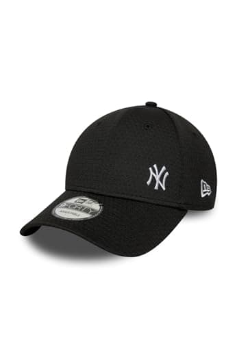 Image of New Era Adult's 9Forty Flawless Mesh MLB New York Yankees Baseball Cap Hat Black